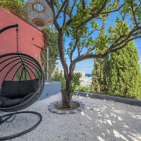 Proche Monaco, Vue Mer, Acces Plage Et Jardin Privatif Saint-Antoine  Luaran gambar
