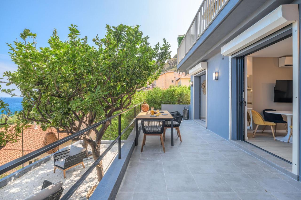 Proche Monaco, Vue Mer, Acces Plage Et Jardin Privatif Saint-Antoine  Luaran gambar