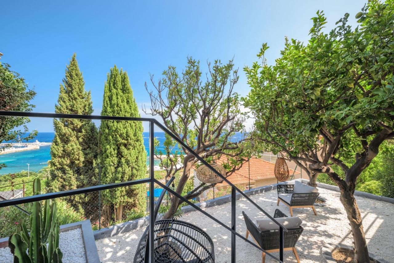 Proche Monaco, Vue Mer, Acces Plage Et Jardin Privatif Saint-Antoine  Luaran gambar